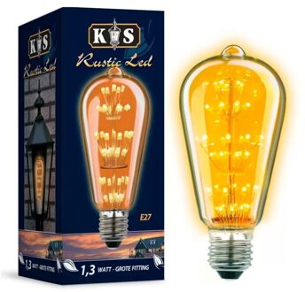 KS Verlichting LED Lamp Rustic Led 1,3W