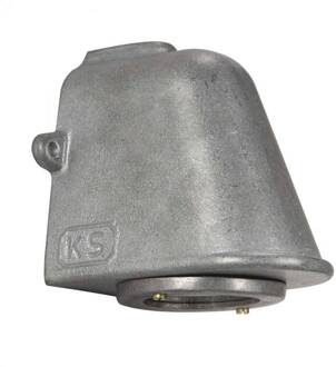 KS Verlichting Wandlamp Offshore Ruw Aluminium