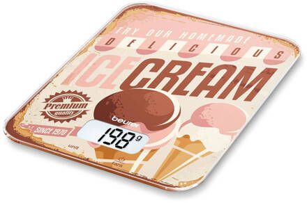 KS19 Icecream Keukenweegschaal Multicolor