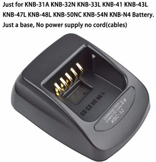KSC-32 Charger Base Voor Kenwood TK2180 TK3180 TK2260 TK3260 TK5210 TK5220 TK5310 NX410 NX411 NX5300 NX5400 Draagbare Radio