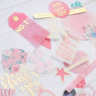KSCRAFT 45 stks Miss U Velijn Stickers voor Scrapbooking Gelukkig Planner/Card Making/Journaling Project