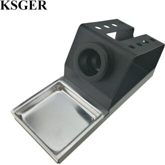 Ksger Soldeerbout Station Stand Diy T12 Houder Lassen Iron Tips Stc STM32 Metalen Handvat Aluminium Gereedschap Reparatie Telefoon