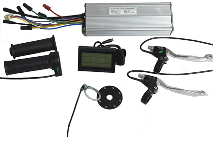 KT 72V 60A 2000w/3000W ebike controller kit waterproof connection controller LCD display