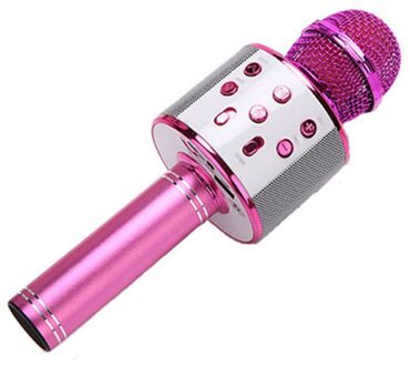 Ktv Draadloze Karaoke Handheld Microfoon Usb Player Mic Speaker Draagbare Kerst Birtay Home Party