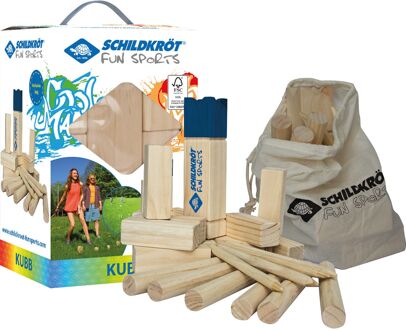 Kubb Schildkrot FSC hout Beige