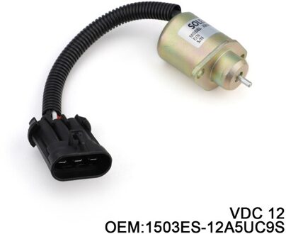 Kubota Fuel Stop Solenoid 1503ES-12A5UC9S SA-4561-T 25-15230-01 for CARRIER, THERMO KING