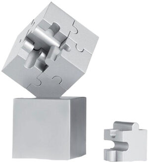 Kubzle metaal 3d puzzel Bruin - One size