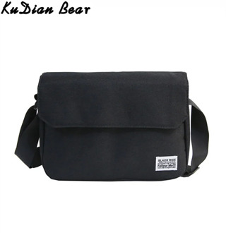 KUDIAN BEAR Men Messenger Bag Male Shoulder Bag Canvas Casual Teenager Satchels Bags Fashion Couple Small Bags BIX372 PM49