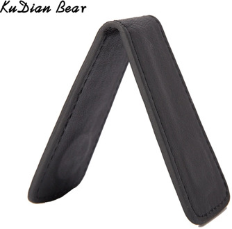 KUDIAN BEAR Slim Leather Money Clips Magnet Men Wallet Travel Purses Vintage Clips For Money Carteras Hombre-- BID147 PM49