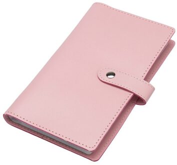 Kudian Beer 120 Kaarten Visitekaarthouder Wallet Credit Card Cover Tassen Travel Card Organizer Tassen Porte Carte BIH071 PM49 roze