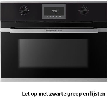 Küppersbusch CBM6330.0S incl. DK5000 Black Velvet greep Zwart