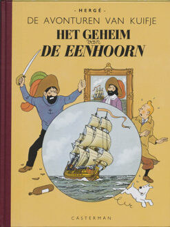 Kuifje facsimile kleur HC11. Het geheim van de eenhoorn