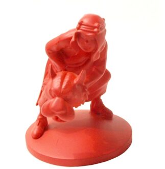 Kuifje Tintin Abdallah Moulinsart Rood Monochrome