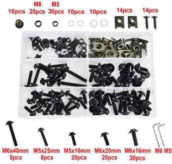 Kuip Bolt Lichaam Schroef Moer Voor Ktm 390 690 950 990 1090 1190 1290 Duke Super Enduro Adventure Adv Voor triumph Daytona 600 675 zwart