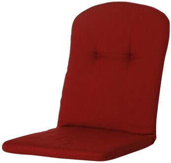 Kuip Hoog - Rib Red - 45x96 - Rood