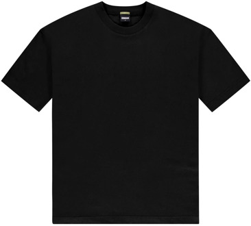 KULTIVATE Luxe Druppel Losse Pasvorm T-shirt Kultivate , Black , Heren - M,S