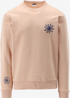 KULTIVATE Sweater SPRING FLOWER rose - S;L;XL;M;XXL