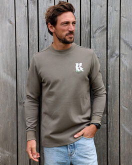 KULTIVATE Sweatshirt 2501040600 Groen - L