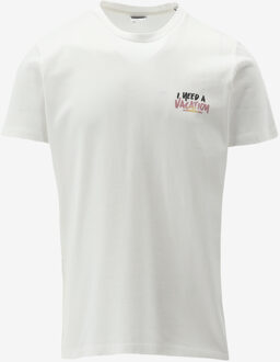 KULTIVATE T-shirt BIG VACAY wit - M;L;XL