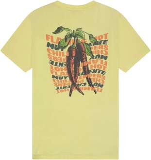 KULTIVATE T-shirt chili yellow pear Geel - L