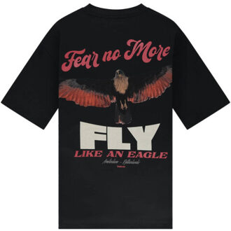 KULTIVATE T-shirt korte mouw 2501030200 Zwart - S