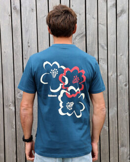 KULTIVATE T-shirt korte mouw 2501030202 Blauw - S