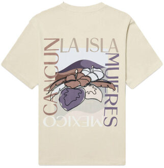 KULTIVATE T-shirt korte mouw 2601010203 Ecru - L