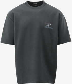 KULTIVATE T-shirt LUXURY MIDNIGHT donker grijs - S;M;L