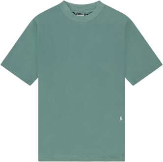 KULTIVATE T-shirt mock sagebrush green Groen