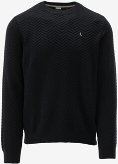 KULTIVATE Trui KN NEW RYAN zwart - S