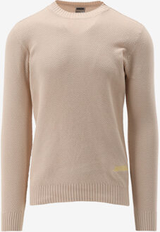 KULTIVATE Trui ROUNDER beige - S;M;L;XL