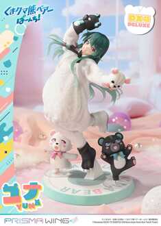 Kuma Kuma Kuma Bear Punch! Prisma Wing PVC Statue 1/7 Yuna Deluxe Version 28 cm