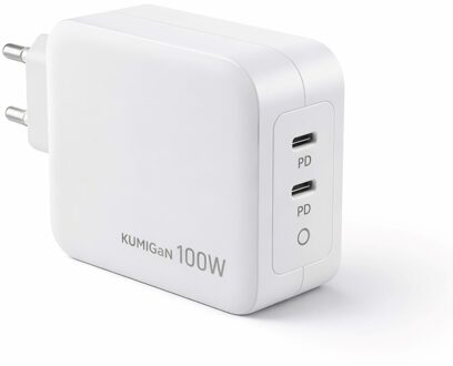 Kumi USB-C oplader 100W - P100