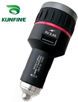 KUNFINE Universele Auto styling 12 V-24 V Auto DAB + Tuner Autoradio Fm-zender 2.4A USB Charger oled-scherm Plug en Play