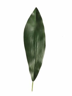 Kunst Aspidistra blad - 75 cm - donkergroen - kunstplant bladeren/stelen