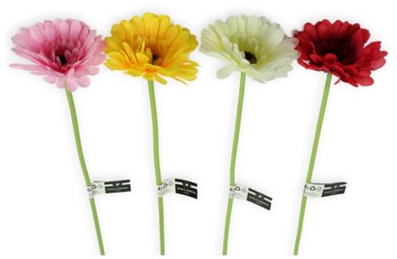 Kunst Bloem Gerbera 50 Cm