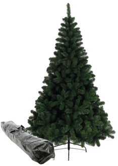 Kunst kerstboom/kunstboom - 120 cm - in opbergzak - groen - Kunstkerstboom