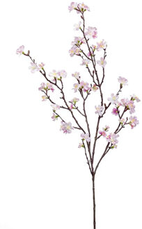 Kunstbloem bloesemtak - 95 cm - roze - kunst zijdebloemen