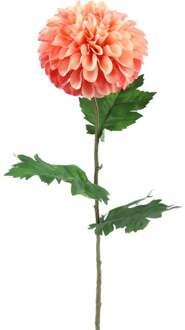 Kunstbloem Dahlia d.roze