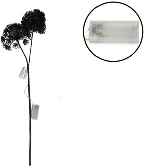 Kunstbloem Heracleum Countryfield Led Zwart 75 Cm
