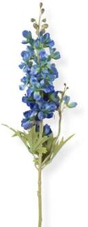 Kunstbloem ridderspoor - blauw - 85 cm