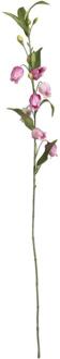 Kunstbloem Sandersonia Spray - 95 Cm - Polyester - Roze