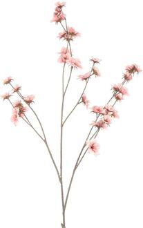 Kunstbloem Zinnia roze