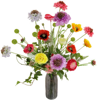 Kunstbloemen boeket Femke