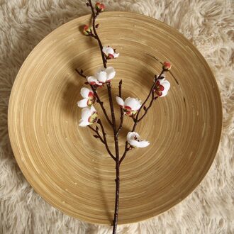 Kunstbloemen Diy Zijden Bloemen Pruimenbloesem Bloemen Bruidsboeket Home Decor Boeket wit