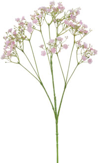 Kunstbloemen - Gipskruid/Gypsophila - takken - roze - 70 cm