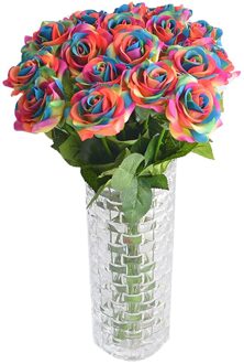 Kunstbloemen Zijde Peony Rose Wedding Vazen Voor Home Decor Bruid Boeket Foam Accessoires Craft Diy Nep Bloem 2C