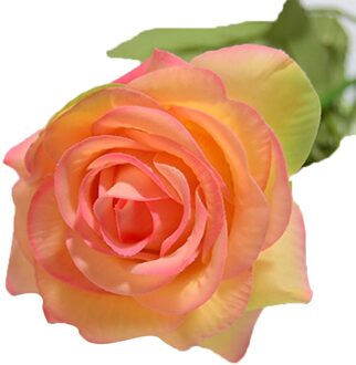 Kunstbloemen Zijde Peony Rose Wedding Vazen Voor Home Decor Bruid Boeket Foam Accessoires Craft Diy Nep Bloem 4C