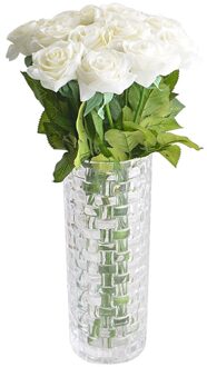 Kunstbloemen Zijde Peony Rose Wedding Vazen Voor Home Decor Bruid Boeket Foam Accessoires Craft Diy Nep Bloem 7C