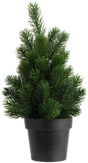 Kunstboom/kunst kerstboom groen 30 cm